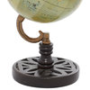 Traditional Green Wood Globe 94436