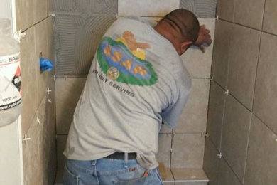 Shower Remodel - From Shower Stall Insert to Tiled
