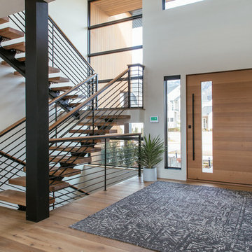 Vivint Smart Home in a Contemporary Entryway