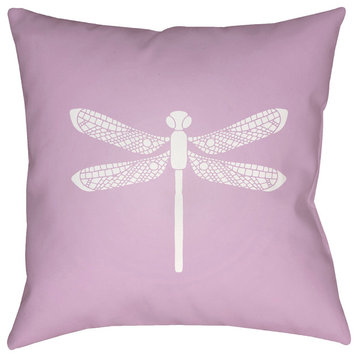 Dragonfly Pillow 18x18x4