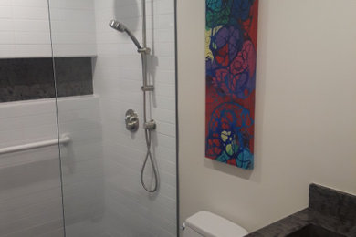 Example of a trendy bathroom design in Phoenix