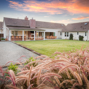 Modern Farmhouse With Traditional Accents - Open Layout