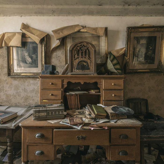 una casa fatiscente