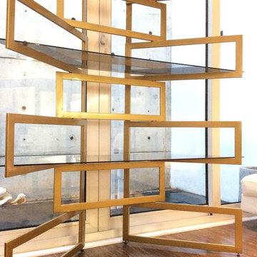Etagere-Room Divider-Bar-Vitrine- Wall Cabinet- Corner Display Piece