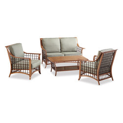Key West 5 Piece Chat Set - Outdoor Lounge Sets