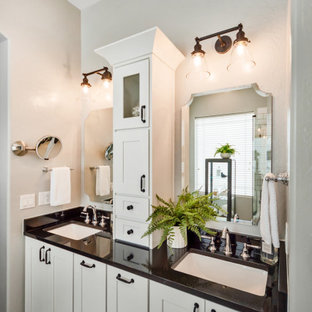 Black and White Master Bathroom
