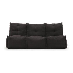 Mod 3 Movie Couch - Black Sapphire - Corner Sofas