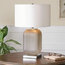 Uttermost Forino Gray Glass Table Lamp