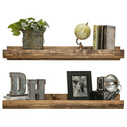 Farmhouse Display And Wall Shelves  by Del Hutson Designs