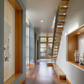 Hallway looking back toward front door