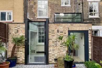 Inspiration for a contemporary house exterior in London.
