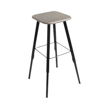Safco AlphaBetter Student Adjustable Height Stool with Beige Seat