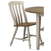 Liberty Furniture Al Fresco III Slat Back Side Chair in Driftwood and Sand (Set