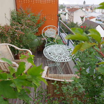 Une terrasse ouverte sur l'Est parisien