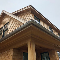 Half round gutters - Roofing And Gutters