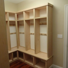 Mud Room in Garage