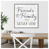 Farmhouse Sign III Family by Cynthia Coulter Framed Canvas Wall Art