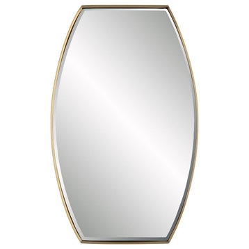 Uttermost Portal Modern Brass Mirror 09745