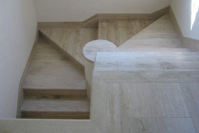 Inspiration for a staircase remodel in Santa Barbara