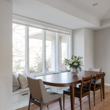 A Nature-Inspired Kitchen & Living Room with Natural Quarter-Sawn White Oak