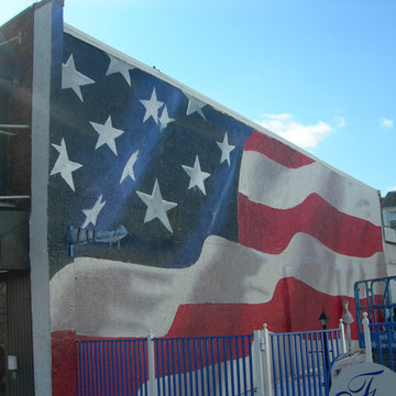 22 ft. x 55 ft. american flag