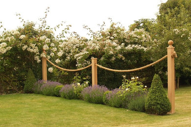 Traditional garden in Oxfordshire.