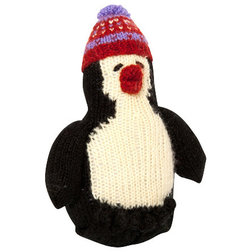 Contemporary Kids Toys And Games Hand-Knitted Penguin