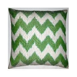 Uzbek ikat pillow covers - Decorative Pillows