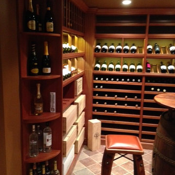 Purchase, NY custom wine cellar
