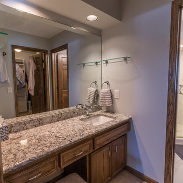 Project 2025-3 Golden Valley Transitional Master Bathroom Remodel with Spa Feel