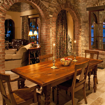 Tuscan Stone Dining Room