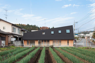 Inspiration for a modern exterior in Tokyo Suburbs.