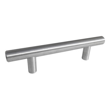 Celeste Bar Pull Cabinet Handle Brushed Nickel Stainless Steel, 13"x18"