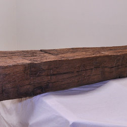 Hand-Hewn Mantel, - Fireplace Accessories