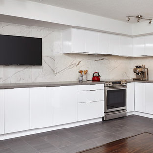75 Most Popular Toronto Cement Tile Floor Kitchen Design Ideas For