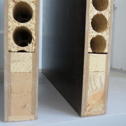 Interior Door Cross Section / Construction  , Solid Tubular Core - Interior Doors