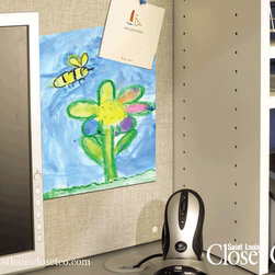 Saint Louis Closet Co. Home Office - Bulletin Boards And Chalkboards