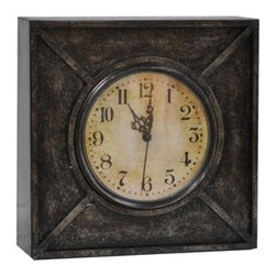 Square Table Clock - Desk And Mantel Clocks
