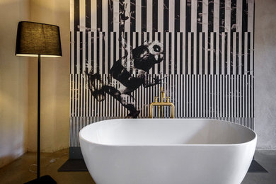 Idee per una stanza da bagno moderna di medie dimensioni