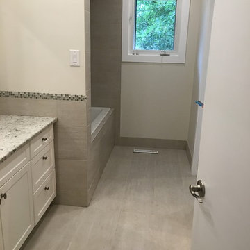 complete full and half bath renovation