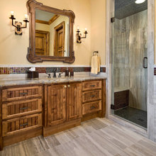 rustic bathroom