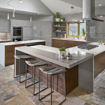 Contemporary kitchen, an On-the-Go Lifestyle