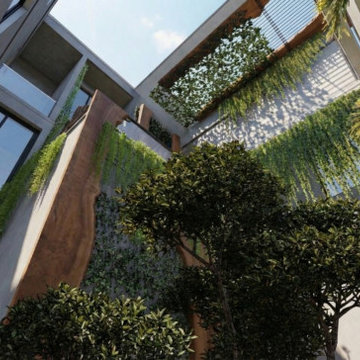 Komorebi - Residential Apartment Landscape @ Egmore, Chennai