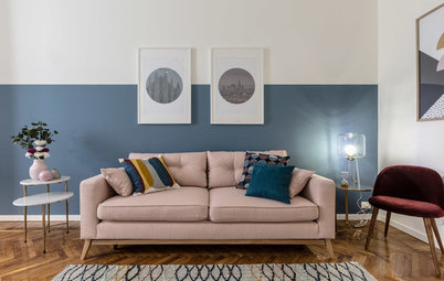 In 20 Mq: 3 Soggiorni Rinnovati Giocando Col Colore