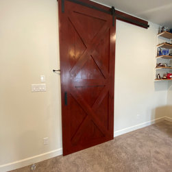 Barn Red Barn Door - Interior Doors