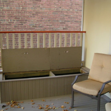 Beaches Rot Proof Porch, Curbside Appeal + Garbage Storage