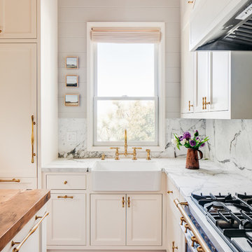 Cape Cod meets San Francisco Victorian // Sink and Work Space