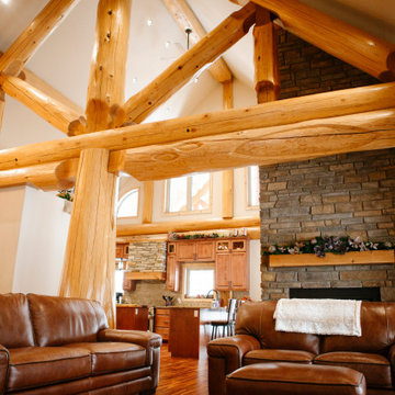 The Alberta Ranch Post & Beam Design