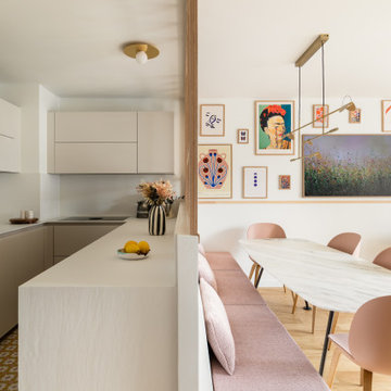 Projet Édith : un appartement en VEFA lumineux & coloré à Courbevoie