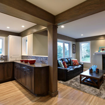 Lisa Kitchen and Family room